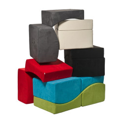 Sillón-canapé íntima pliable de forma preformada